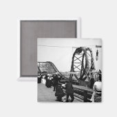 1901 De Loop Roller onderzetter Magnet (Voorkant / Achterkant)