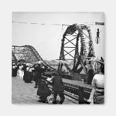 1901 De Loop Roller onderzetter Magnet (Voorkant)