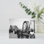 1901 Het Briefkaart van het Onderzetter van de Lij (Staand voorkant)