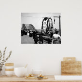 1901 Het Onderzetter Loop Roller Print (Keuken)