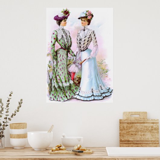 1901  jurken poster (Keuken)