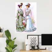 1901 jurken poster (Thuiskantoor)