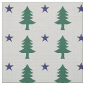 1901 Maine Flag Faux Cross Stitch Stof (Swatch)