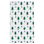 1901 Maine Flag Gift Bag Klein Cadeauzakje (Achterkant)