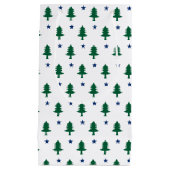 1901 Maine Flag Gift Bag Klein Cadeauzakje (Voorkant)