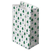 1901 Maine Flag Gift Bag Klein Cadeauzakje (Voorkant Gekanteld)