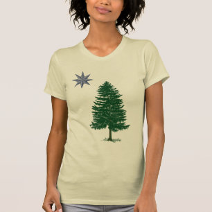 1901 Maine Flag - stijl T-shirt