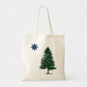 1901 Maine Flag -  stijl Tote Bag (Voorkant)
