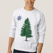 1901 Maine Flag -  stijl Trui (Voorkant)