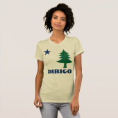 1901 Maine Flag T-Shirt - Dirigo Edition (Voorkant volledig)