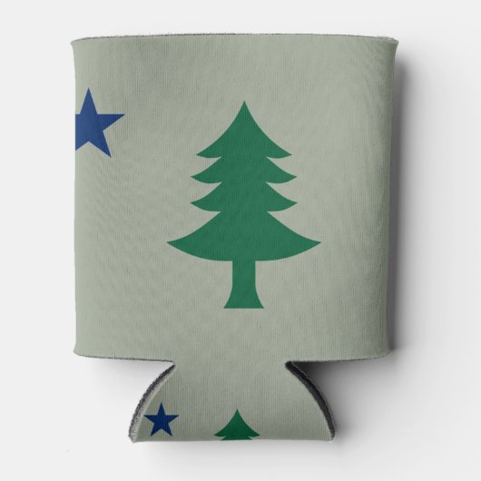 1901 Maine Vlag Koozie (Voorkant)