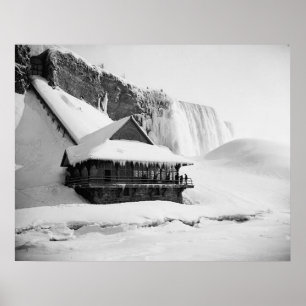 1901 Niagara-Herfsten afdrukken Poster