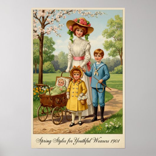 1901  Outdoor Mode Wall Poster (Voorkant)