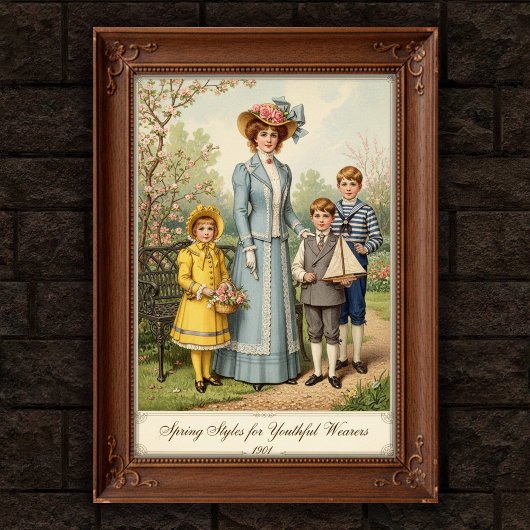 1901  Outdoor Mode Wall Poster