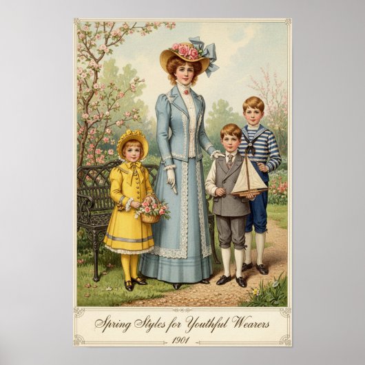 1901  Outdoor Mode Wall Poster (Voorkant)