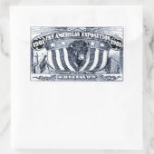 1901 Pan-Amerikaanse Expositie Rechthoekige Sticker (Tas)