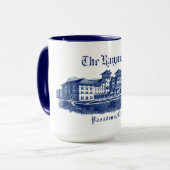 1901 Raymond Hotel Pasadena Californië Mok (Voorkant links)