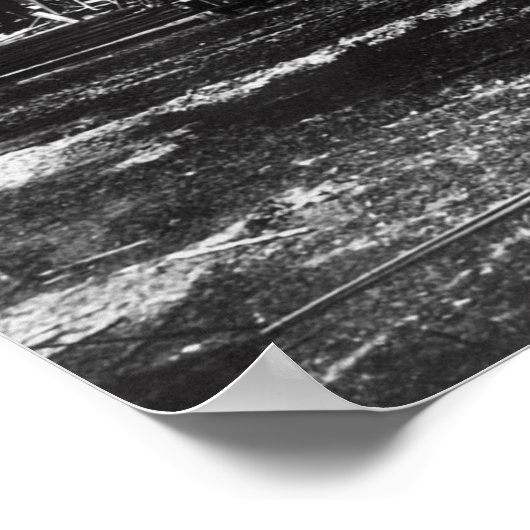 1901 TEXAS SPINDLETOP-OLIELVELD POSTER (Hoek)