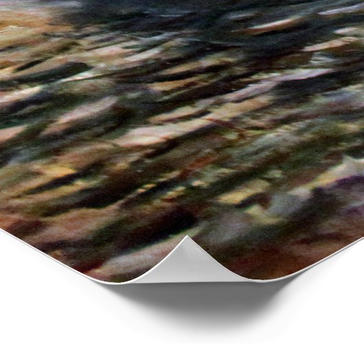 1902 Monet die Waterloo-Brücke anagoria |  Poster (Hoek)