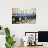 1902 Monet die Waterloo-Brücke anagoria | Poster (Thuiskantoor)