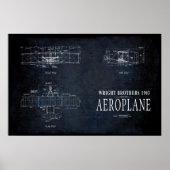 1903 BLUEPRINT MET JUISTE BROTHERS POSTER (Voorkant)