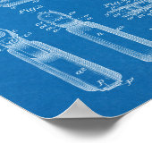 1903 Browning Pistool Patent Art Drawing Print (Hoek)