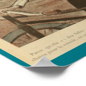 1903 fietsenmagazijn en kunstwerk Poster (Hoek)