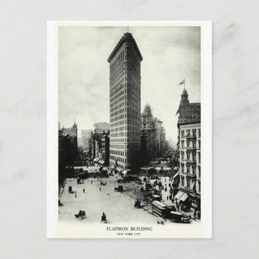 1903 Flatiron District, New York City Briefkaart (Voorkant)