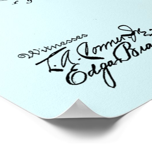 1903 Flying AirShip Patent Art Drawing Print (Hoek)