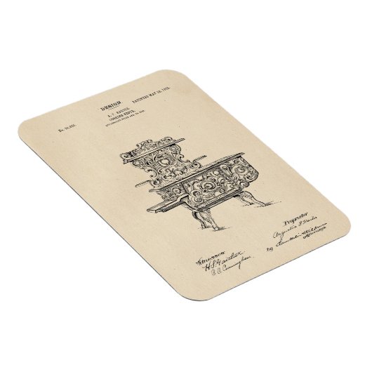 1903: Koken stoppen met patent Magneet (Rechterzijde)