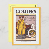 1903 Nummer van de Colliers automobile Briefkaart (Voorkant / Achterkant)