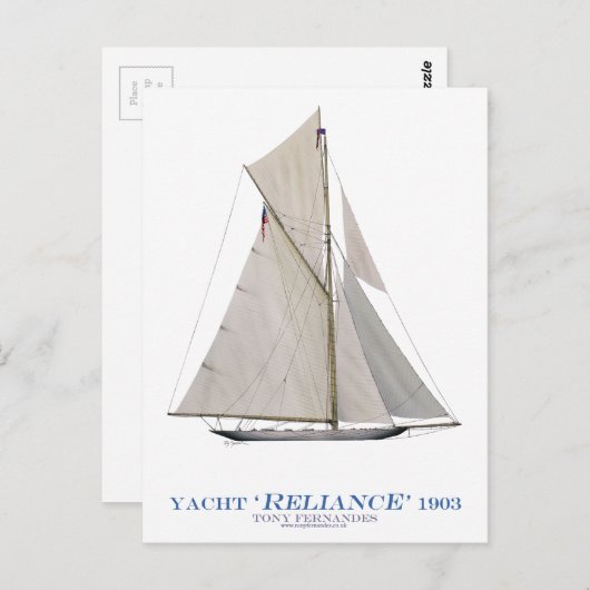 1903 Reliance Briefkaart (Voorkant / Achterkant)