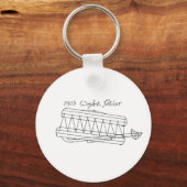 1903 Wright Glider Sleutelhanger (Voorkant)
