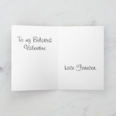 1904 Art Nouveau Valentijnskaart Kaart (Binnen)