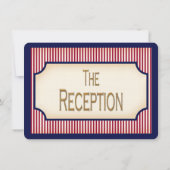 1904 Bully Pulpit (bruiloft Collectie) Kaart (Achterkant)