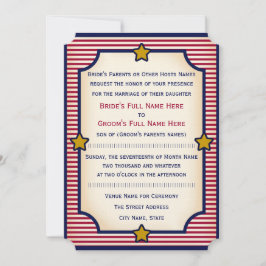 1904 Bully Pulpit (bruiloft Collectie) Kaart