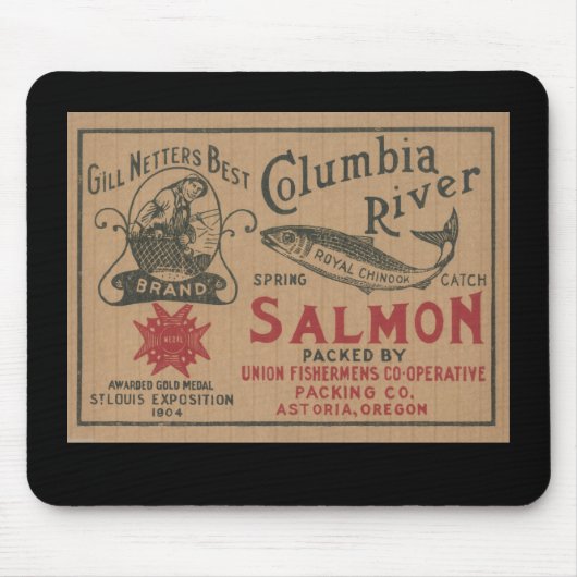 "1904 Gillnetter-advertentie" Muismat (Voorkant)