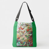 1904 kolibriesdruk crossbody tas (Voorkant)