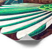 1904 kolibriesdruk poster (Hoek)