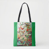 1904 kolibriesdruk tote bag (Voorkant)
