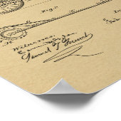 1904 Lever — Speciaal afdrukken voor fietspatronen Poster (Hoek)