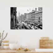 1904 Market St. Philadelphia Pa. Afdrukken Poster (Keuken)