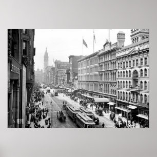 1904 Market St. Philadelphia Pa. Afdrukken Poster