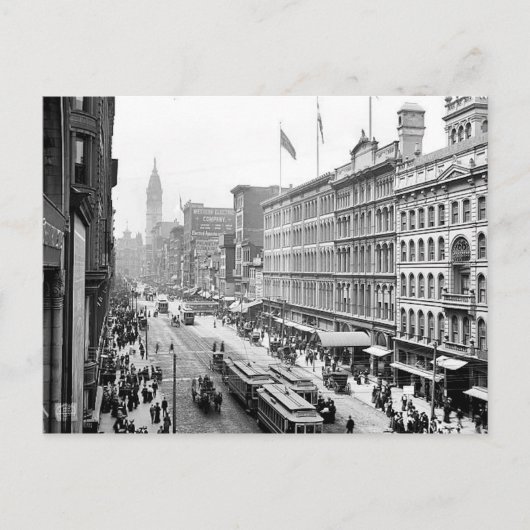 1904 Market St. Philadelphia Pa.Briefkaart Briefkaart (Voorkant)