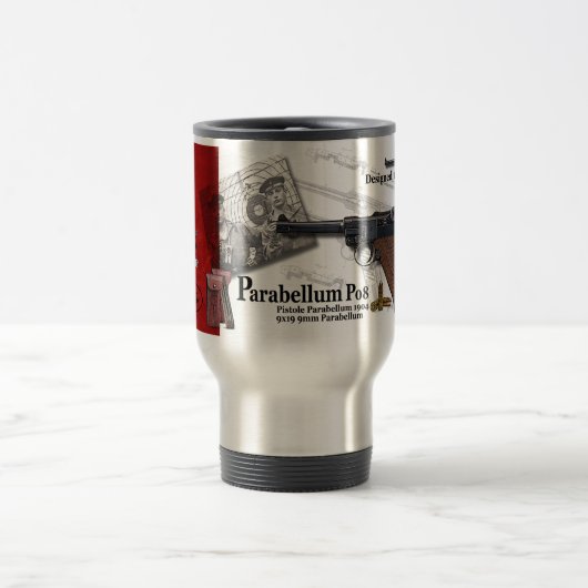 1904 Mauser Parabellum 1908 PO8 Luger 1 Reisbeker (Center)