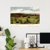 1904 meer van Genève, Wisconsin Poster (Thuiskantoor)