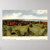 1904  meer van Genève, Wisconsin Poster (Voorkant)