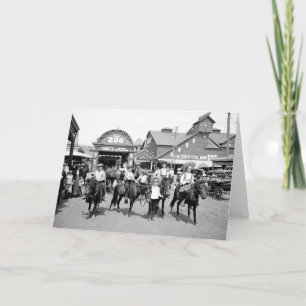 1904 NY van Coney Island Wenskaart Kaart