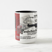 1904 Parabellum P08 Pistole Coffee Mok (Midden)