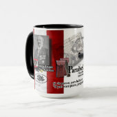 1904 Parabellum P08 Pistole Coffee Mok (Voorkant links)